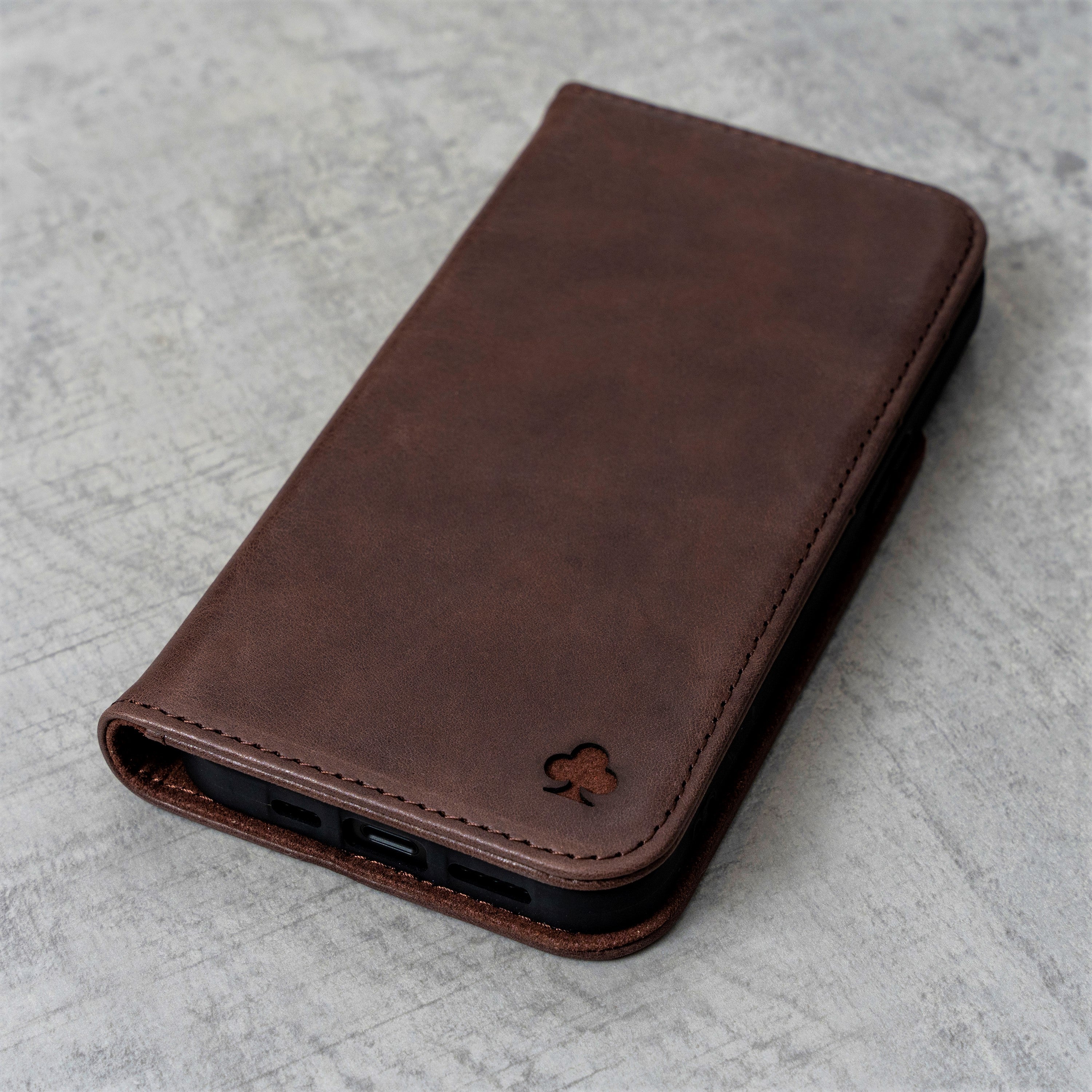 Armoedig Renderen adopteren iPhone 5S / 5 Leather Case. Premium Slim Genuine Leather Stand Case/Co –  Porter Riley