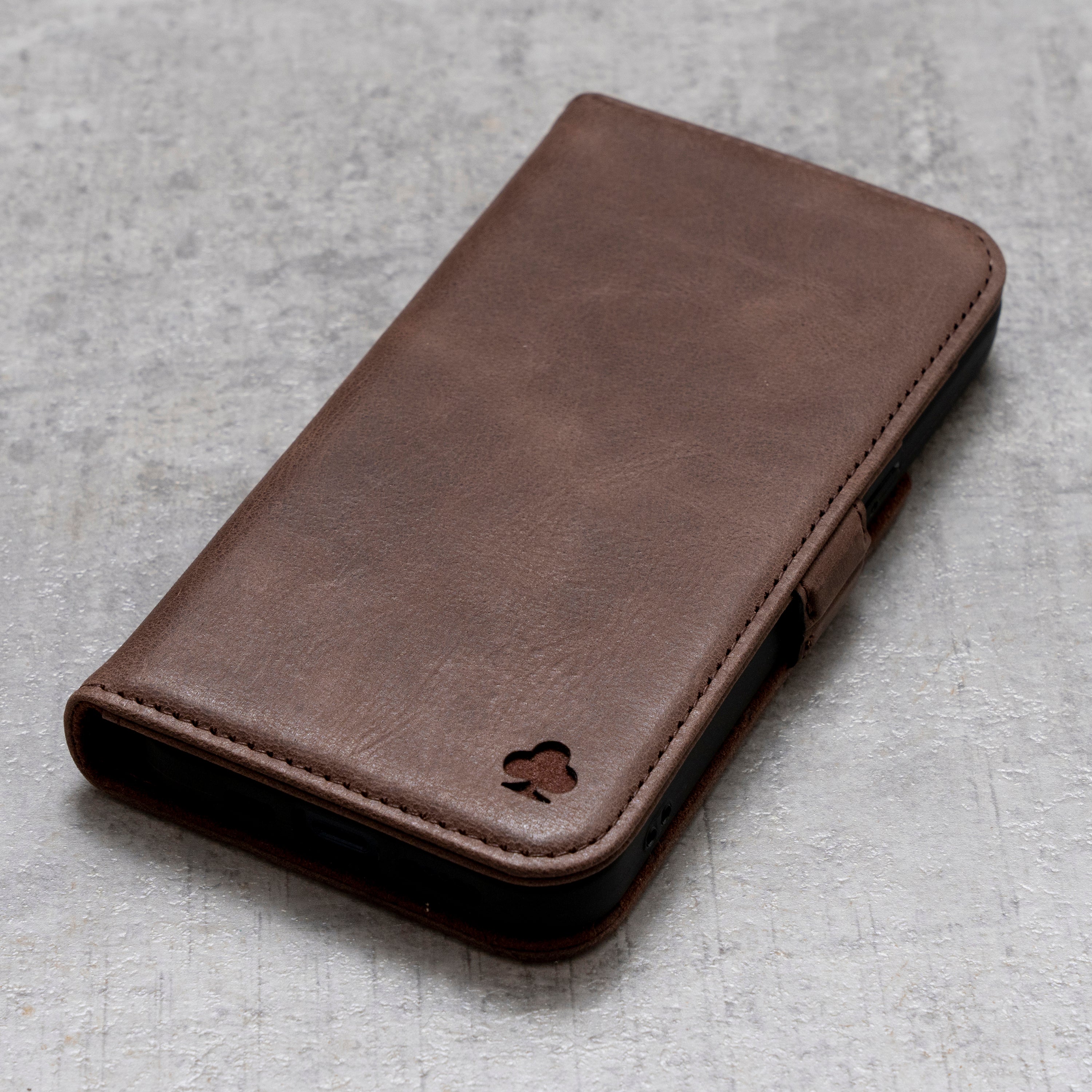 Leather phone shop cases