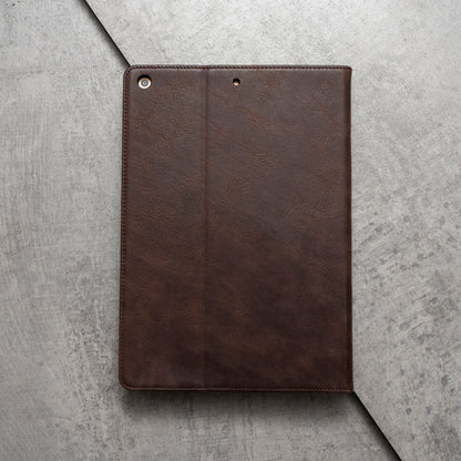 iPad Pro 11" 2018 Release Leather Case. Premium Genuine Leather Stand/Cover/Flip Case (Chocolate Brown)