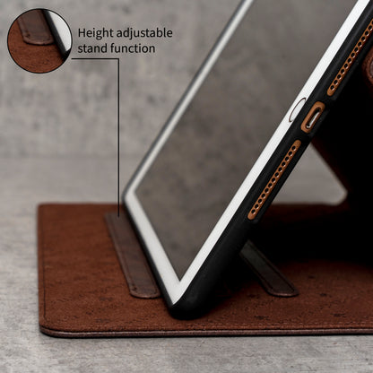 Porter Riley - Leather Case for iPad 9.7" 2017/2018 5th and 6th Generation. Premium Genuine Leather Stand/Cover/Flip Case (Chocolate Brown)